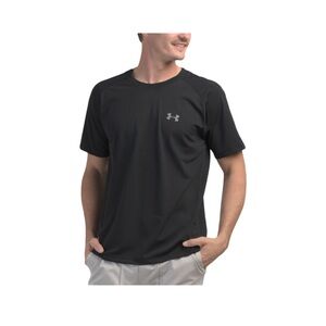 Under Armour Athletic Short Sleeve Repeat T-Shirt Black NWT Size M
